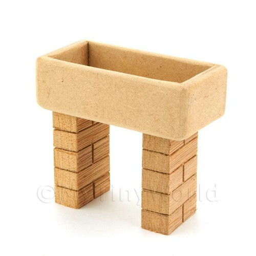Dolls house miniature wood - house,